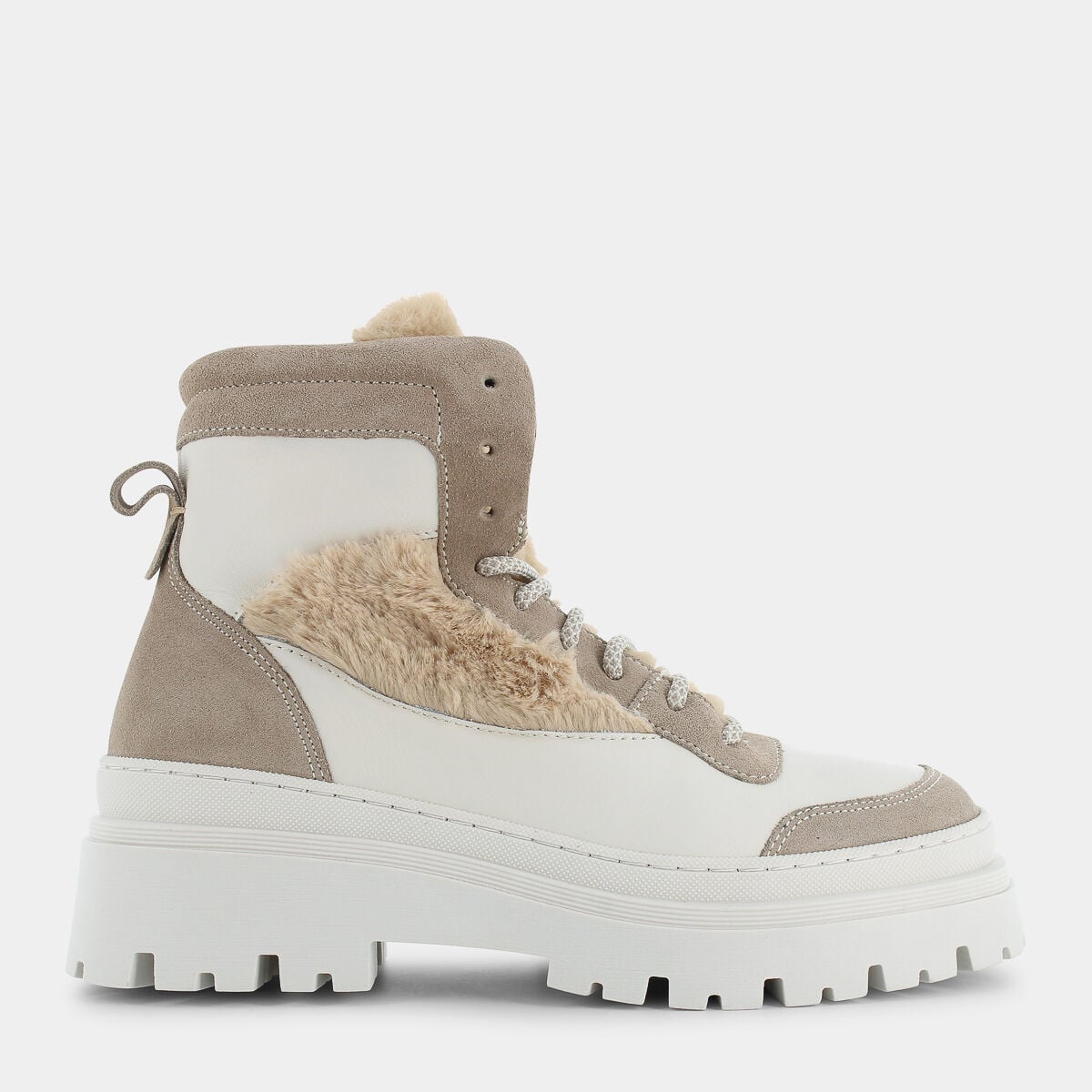 Scarponcini Patti Di Luna da Donna, beige