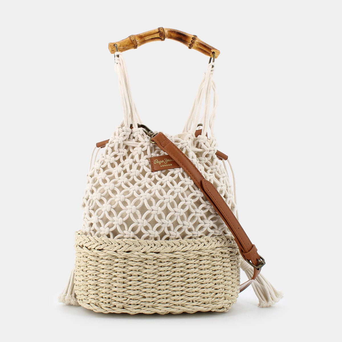 Tracolle Pepe Jeans da Donna, bianco
