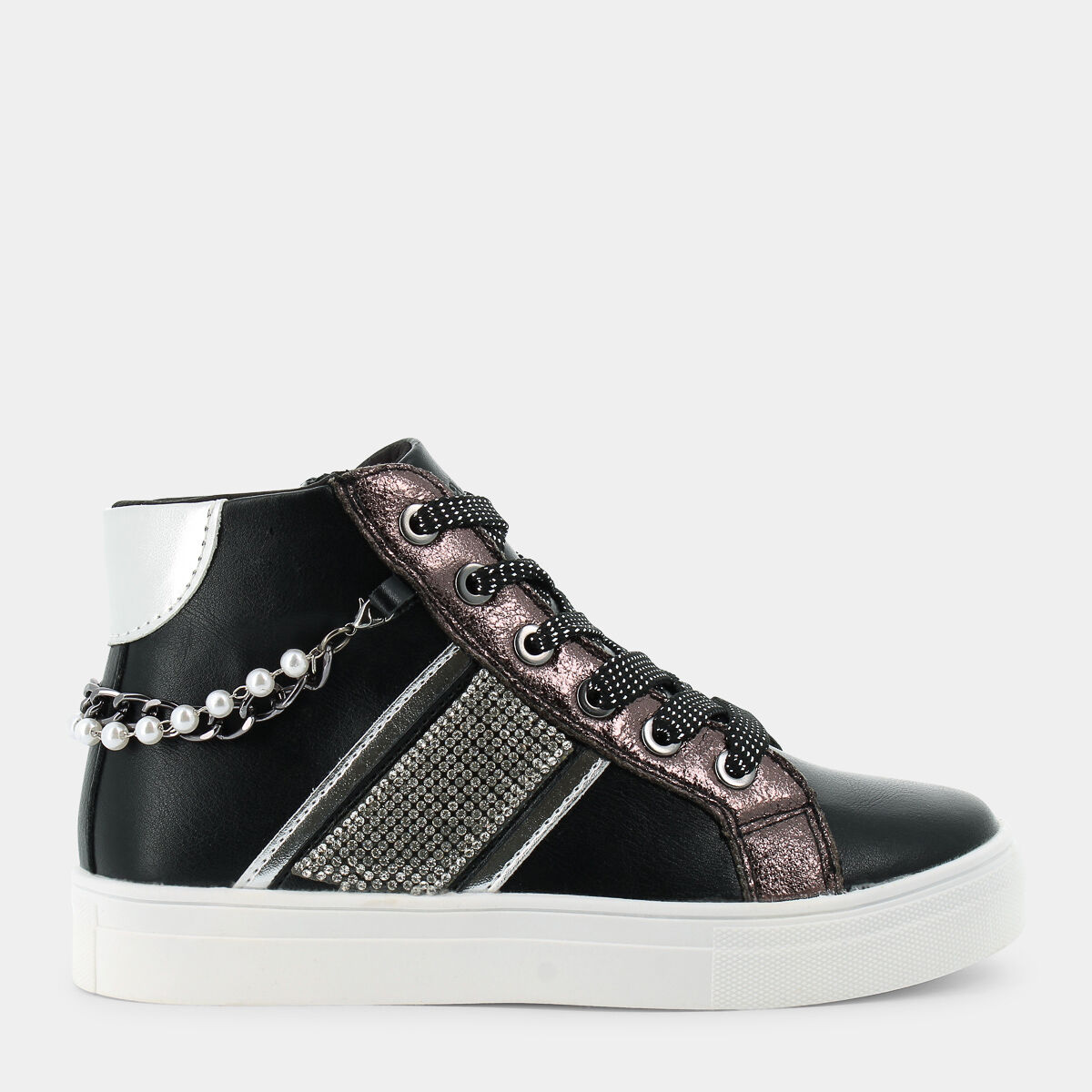 Sneakers Fantastica da Bambina, nero