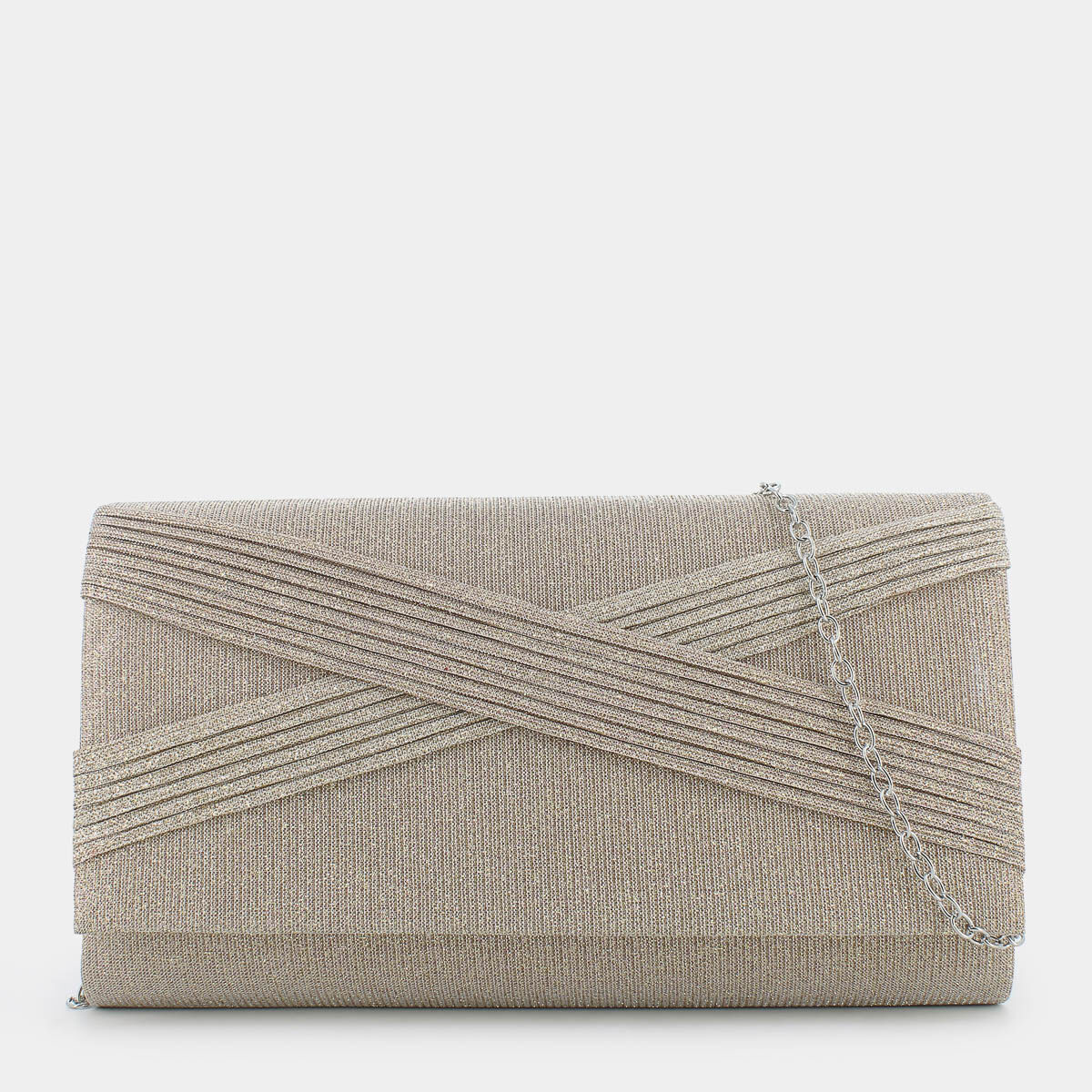 Clutch Sheen da Donna, rosa