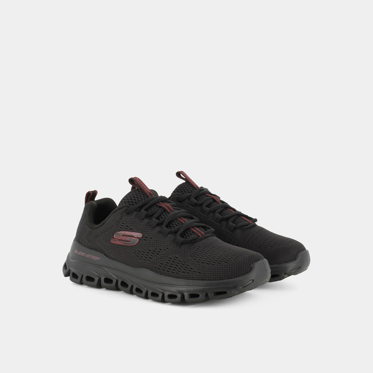 Scarpe skechers sales uomo rosso