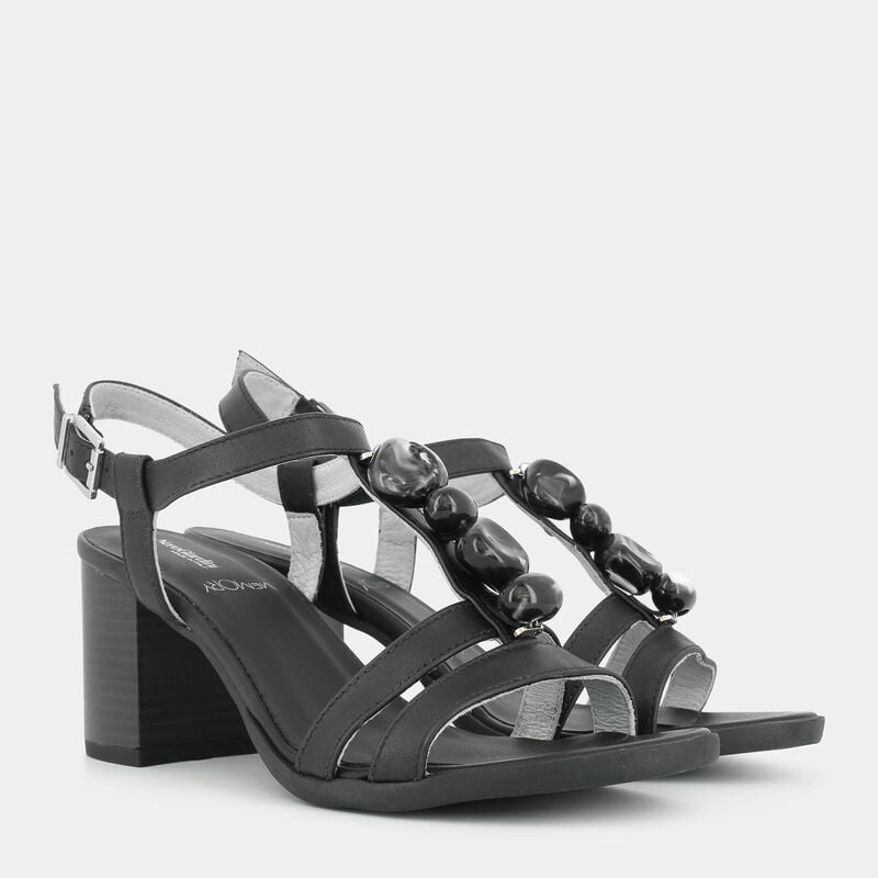 SCARPE da DONNA | SANDALI NERO GIARDINI