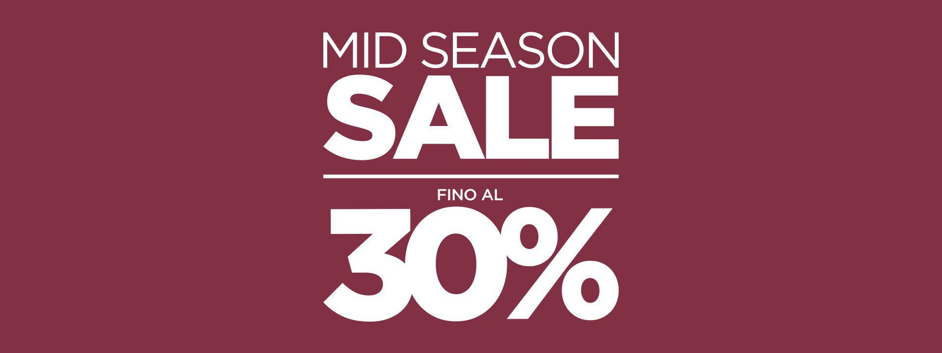 MID SEASON SALES